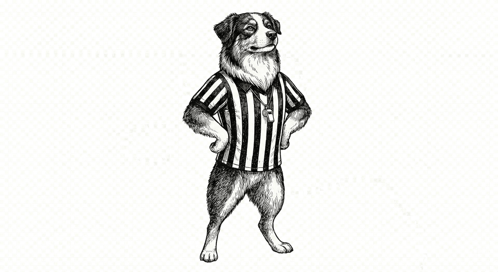 Ref the DareDog mascot